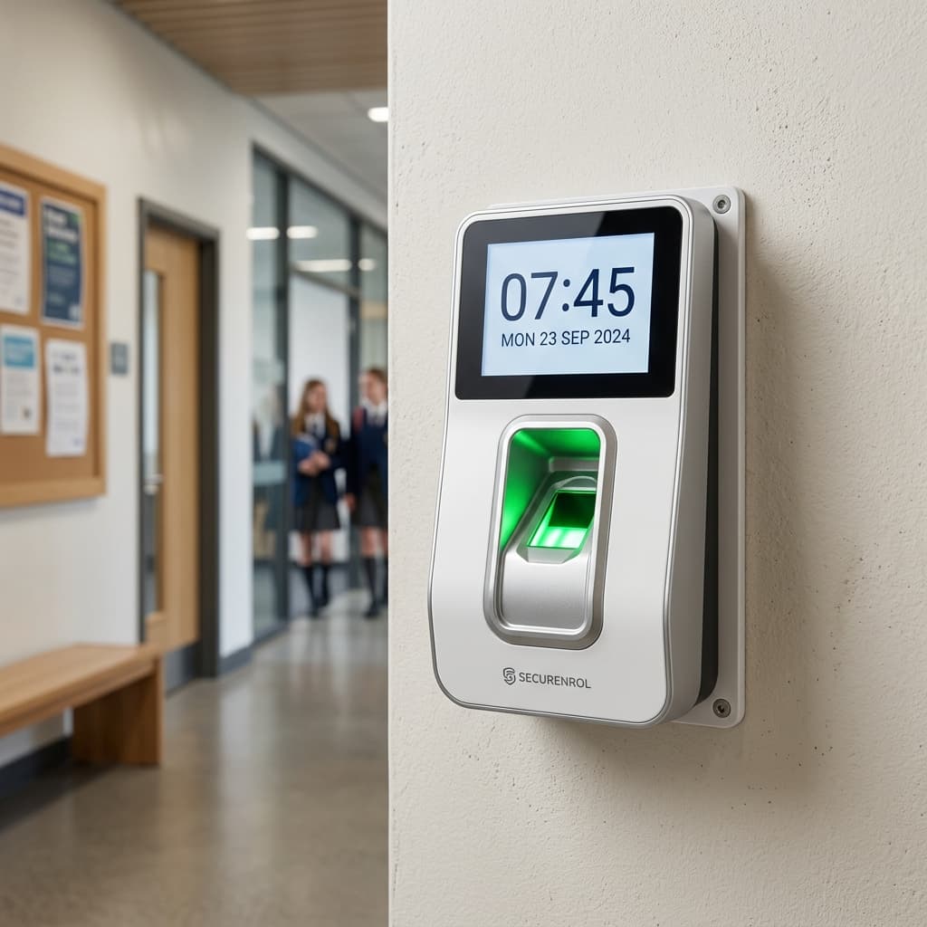Pointeuse biométrique pour écoles